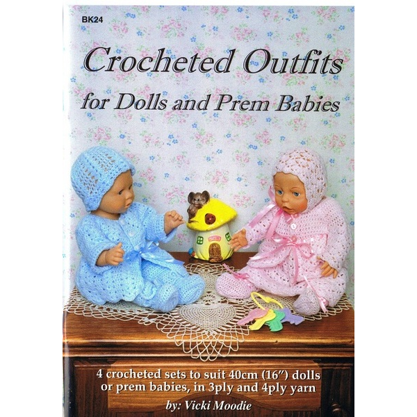 Crocheted Outfits for Dolls & Perm Babies